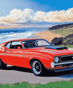 XB GT Falcon Car Diamond Painting