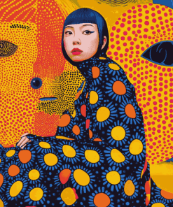 Yayoi Kusama Influence Diamond Painting