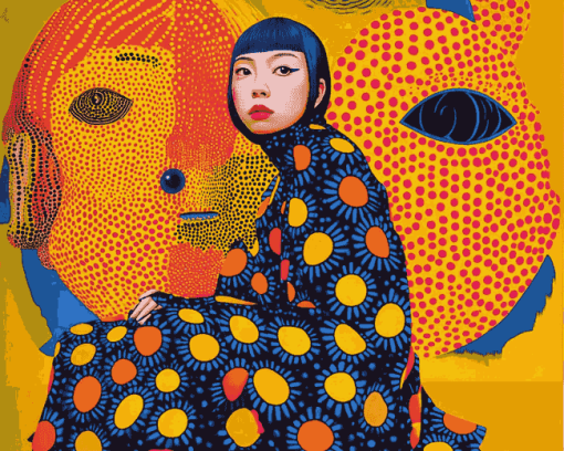 Yayoi Kusama Influence Diamond Painting