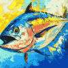 Yellow Fin Tuna Diamond Painting