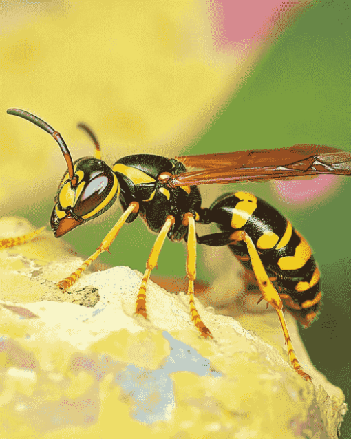 Yellow Jacket Insect Diamond Painting