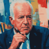 Yitzhak Rabin Politician Diamond Painting