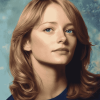 Young Jodie Foster Iconic Look Diamond Painting