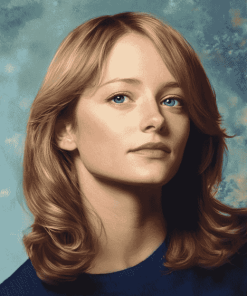 Young Jodie Foster Iconic Look Diamond Painting