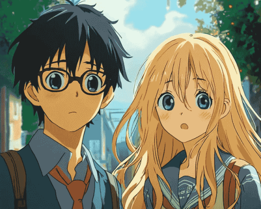 Your Lie In April Anime Diamond Painting