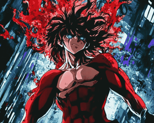 Yujiro Hanma Anime Diamond Painting