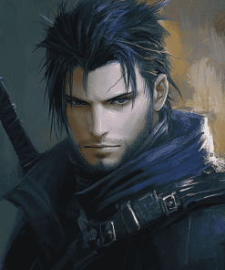 Zack Fair Final Fantasy Diamond Painting