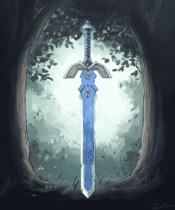 Zelda Master Sword Adventure Diamond Painting