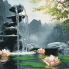 Zen Fountains Diamond Painting