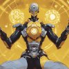 Zenyatta Overwatch Animation Diamond Painting