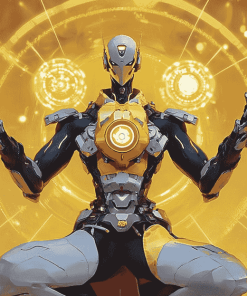 Zenyatta Overwatch Animation Diamond Painting