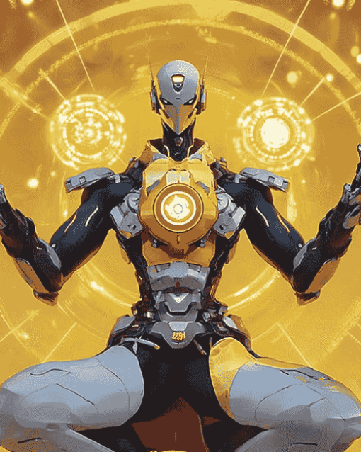 Zenyatta Overwatch Animation Diamond Painting