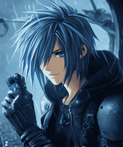 Zexion Kingdom Hearts Diamond Painting