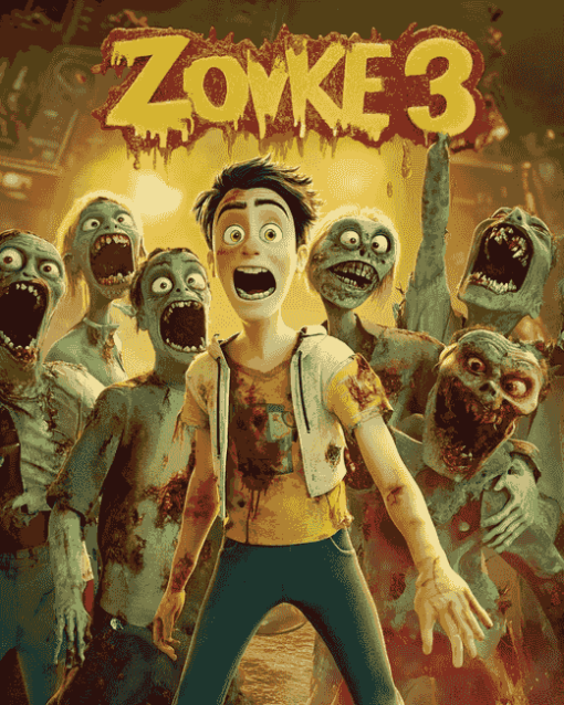 Zombies 3 Disney Movie Diamond Painting