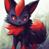 Zorua Pokemon Cartoon Diamond Painting