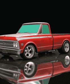 1967 Chevy Stepside Truck Diamond Painting