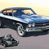 1969 Chevrolet Chevelle Classic Diamond Painting