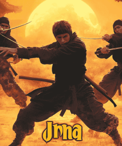 3 Ninja Action Movie Diamond Painting