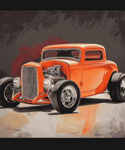 32 Ford Coupe Car Diamond Painting