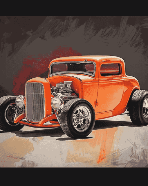 32 Ford Coupe Car Diamond Painting