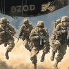 82nd Airborne Soldiers Animation Diamond Painting