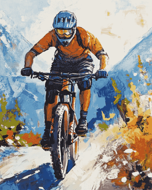 Abstract Bikes Diamond Painting