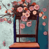 Abstract Floral Chair Diamond Painting