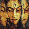 Abstract Indian Spirit Diamond Painting