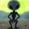 Adorable Alien Cartoon Diamond Painting