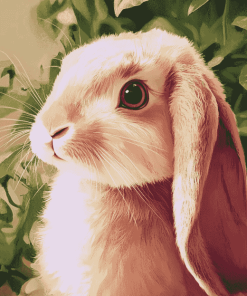 Adorable Bunny Diamond Painting