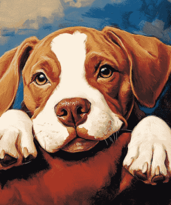 Adorable Puppy Underdog Diamond Painting