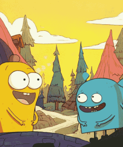 Adventure Time Animation Diamond Painting