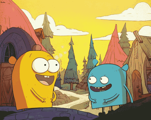 Adventure Time Animation Diamond Painting