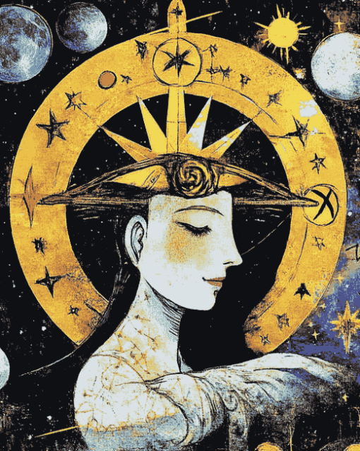 Aesthetic Astrology Diamond Painting