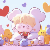 Aesthetic BT21 Animation Diamond Painting