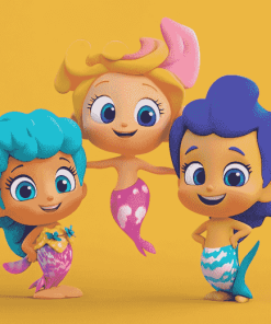 Aesthetic Bubble Guppies Cartoons Diamond Painting