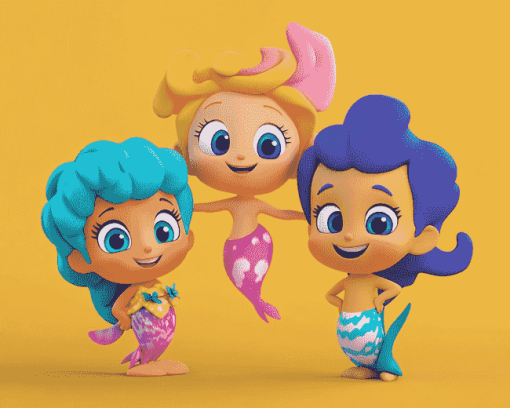 Aesthetic Bubble Guppies Cartoons Diamond Painting