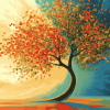 Aesthetic Colorful Tree Diamond Painting