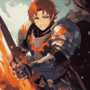 Aesthetic Fire Emblem Video Game Diamond Painting