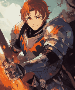 Aesthetic Fire Emblem Video Game Diamond Painting