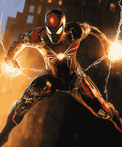 Aesthetic Iron Spider Diamond Painting