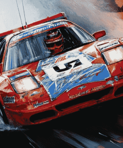 Aesthetic Jeff Gordon Racing Diamond Painting