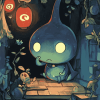 Aesthetic Junimo Animation Diamond Painting