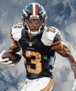 Aesthetic Michael Thomas Sports Diamond Painting