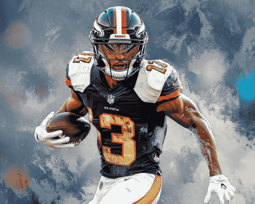 Aesthetic Michael Thomas Sports Diamond Painting