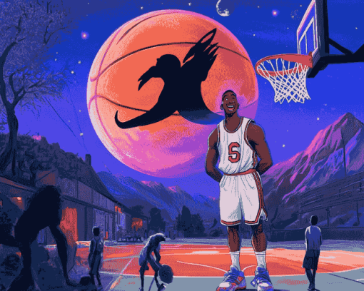 Aesthetic Space Jam Animation Diamond Painting