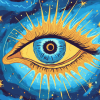 Aesthetic Third Eye Diamond Painting