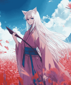 Aesthetic Tomoe Anime Diamond Painting