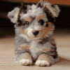 Aesthetic Toy Aussie Puppy Diamond Painting