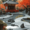 Aesthetic Zen Garden Landscape Diamond Painting